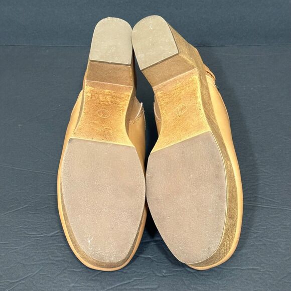 Universal Thread Clogs Watson Women Size 11 Ankle Strap 4" Stacked Heel Mules - Picture 6 of 8